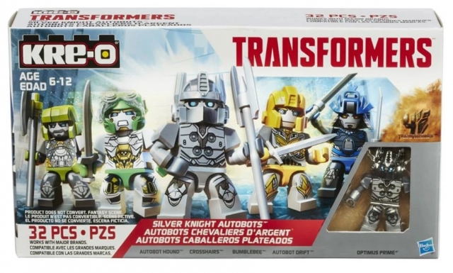 Silver Knight Autobots Set | Transformers Kre-O Building Set