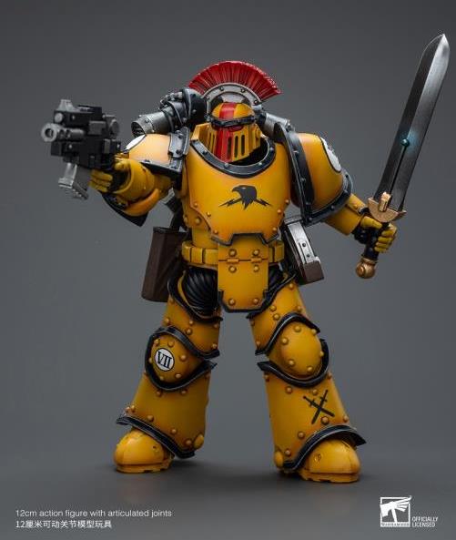 Joytoy - Warhammer - Iron Warriors Mk III Tactical Squad - Mk III Tactical Sergeant Figurine