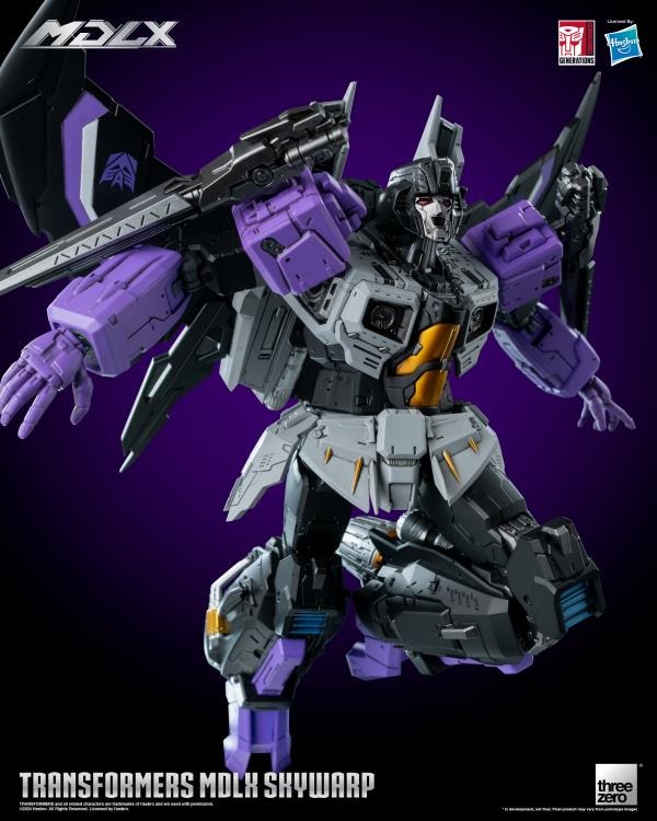 Threezero トランスフォーマー MDLX スカイワープ Transformers: MDLX Skywarp by Threezero - Hasbro Pulse