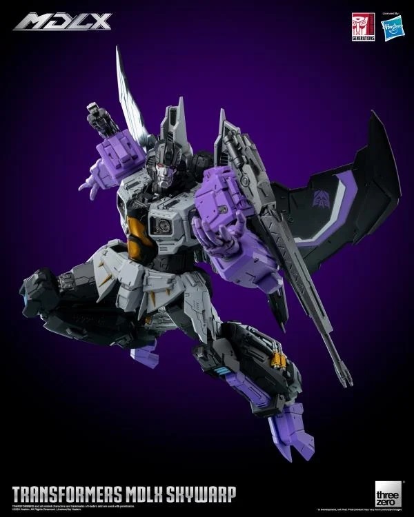 Threezero MDLX Skywarp 1/6 アクションフィギュア TransformersMDLX Skywarp – threezero store