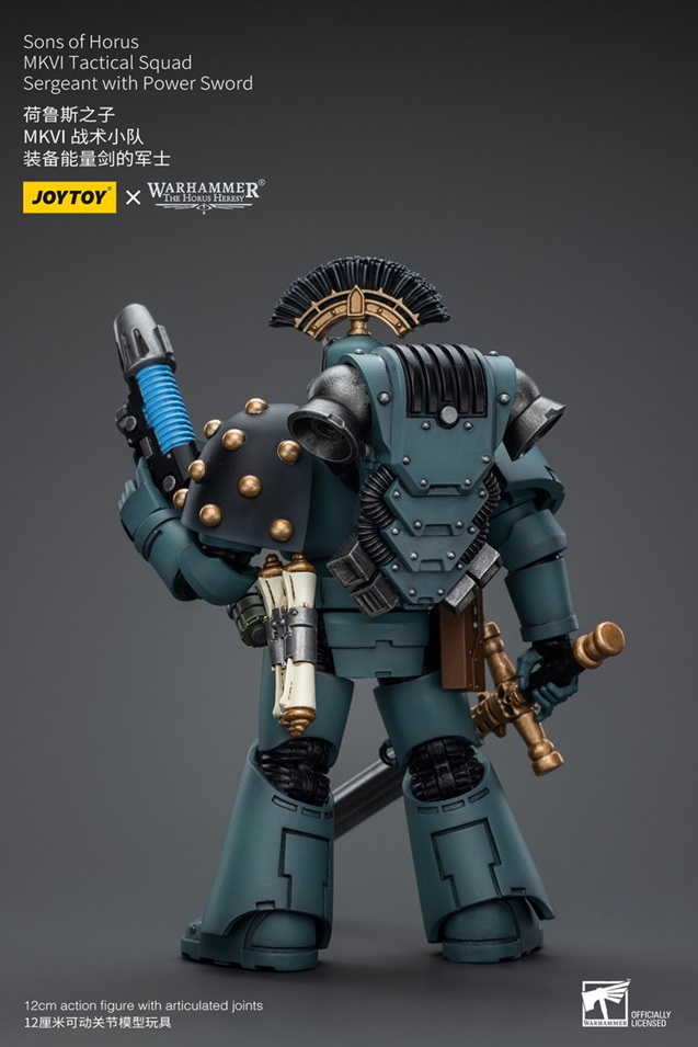 Sons of Horus MKVI Tactical Squad Sergeant with Power Sword