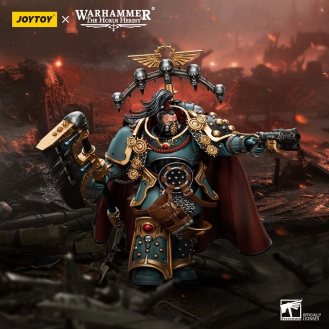 JoyToy Warhammer 40k Figli Di Horus Legione Pretore Con Pugno Potere - Action Figure 1/18 In Scala 12,4 Cm