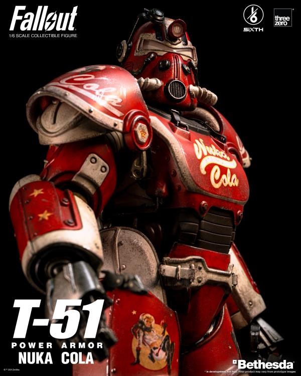 threezero 1/6 フォールアウト T-51 ヌカコーラ・パワーアーマー Amazon.co.jp: threezero Fallout T-51 ヌカコーラ パワー