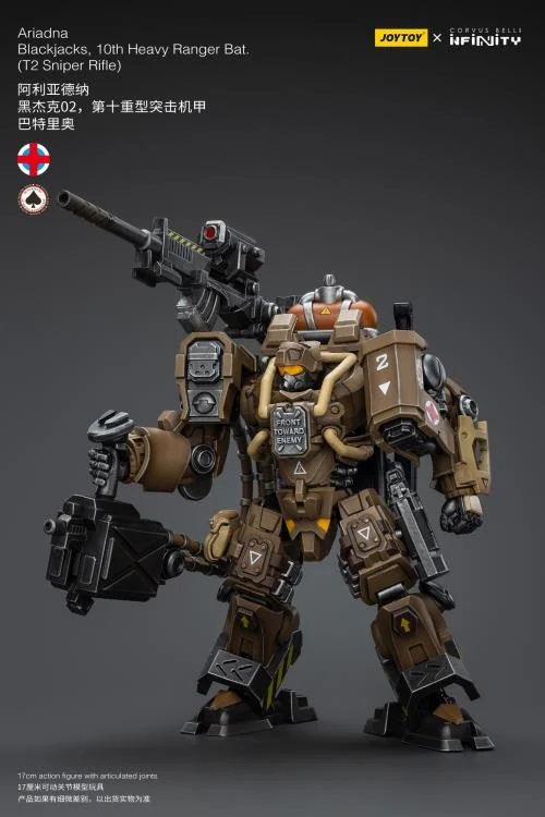 JOYTOY 1/18 Mecha Infinity Ariadna Blackjacks 10th Heavy Ranger Bat (AP HMG) - Modello Da Collezione 100 Mm In PVC/ABS, Pre-Order