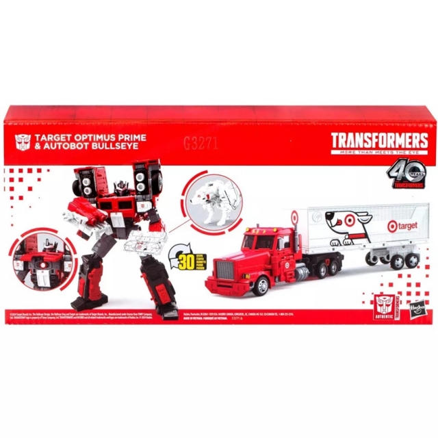 Target Optimus Prime and Autobot Bullseye | Transformers