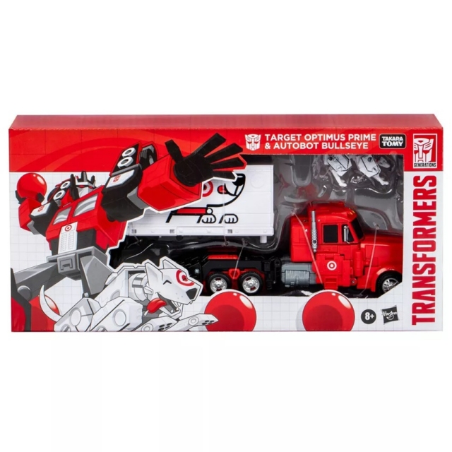 Target Optimus Prime and Autobot Bullseye | Transformers Generations