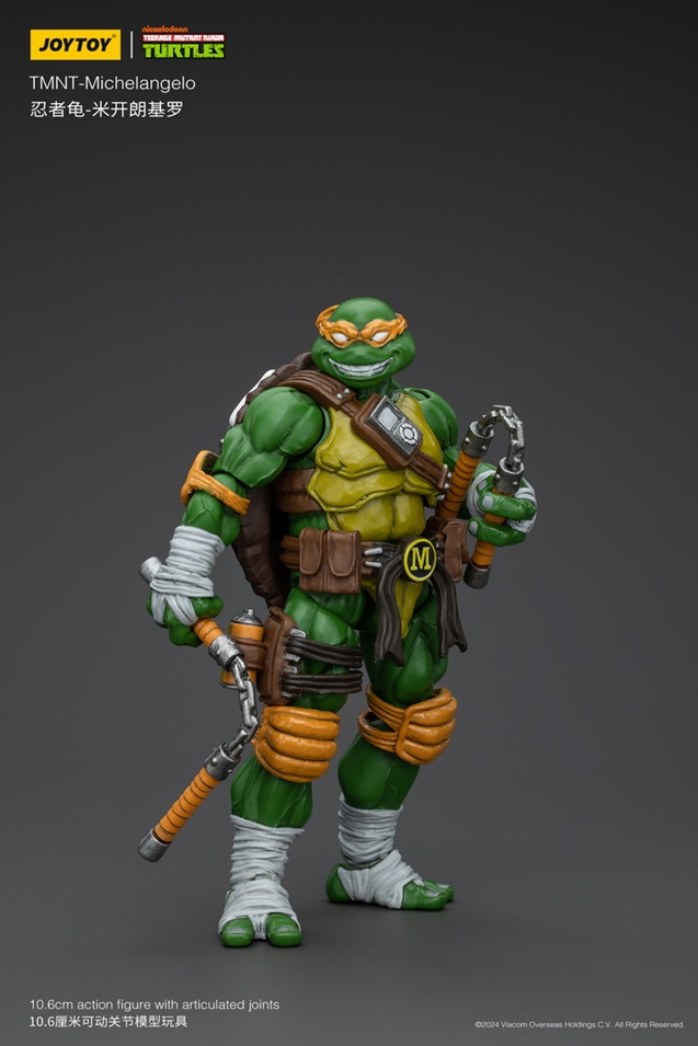 michelangelo ninja turtle action figure