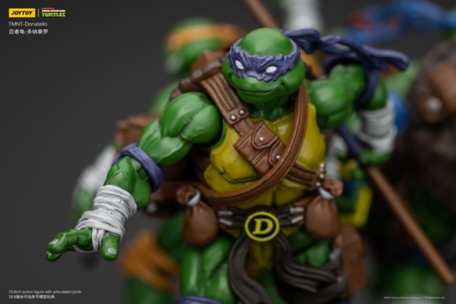Teenage Mutant Ninja Turtles Head Droppin' Donatello Action