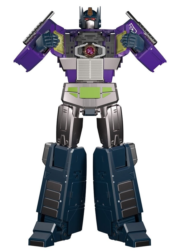 Transformers Masterpiece MPG-12 Shattered Glass Optimus Prime Action Figure By T-SPARK