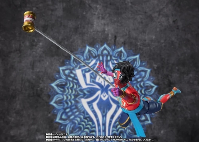 S.H.Figuarts Spider-Man India Pavitr Prabhakar – Action Figure Da 15 Cm, Accessori Inclusi, Regalo Per Collezionisti