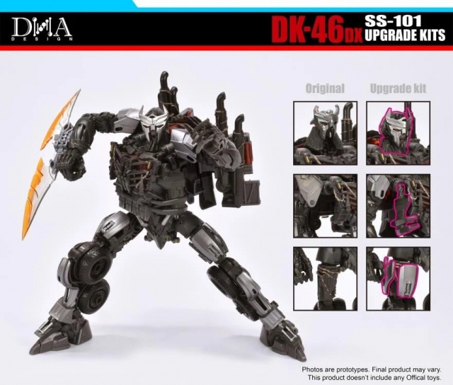 dna dk-46 スカージ　アドオン　トランスフォーマー DK-46 Upgrade Kit