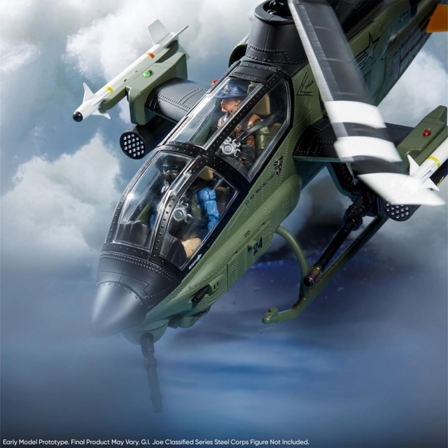 G.I. JOE CLASSIFIED SERIES ASSULT COPTER DRAGONFLY XH 1