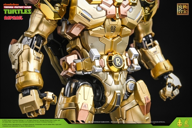 Heatboys HB0093 東京コミコン限定 ラファエル ゴールド TMNT HEATBOYS TMNT Mecha Raphael Golden Edition, Limited to 1399