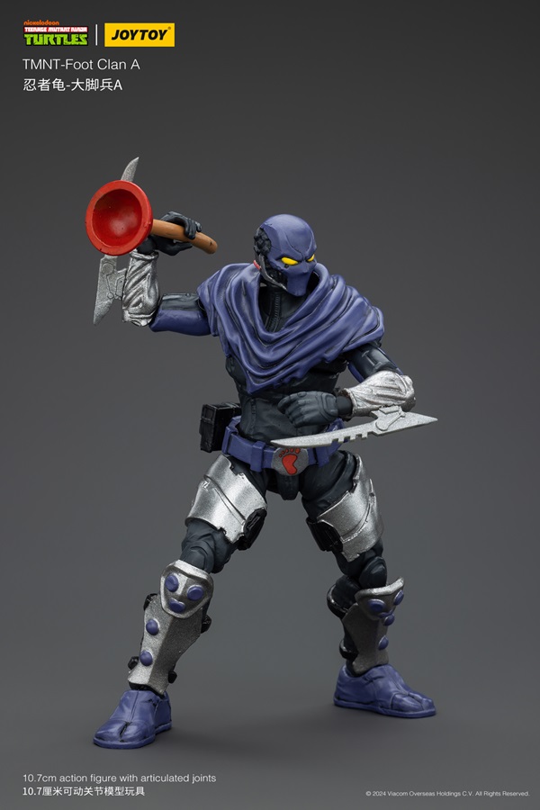 Foot Clan A 1/18 Scale Teenage Mutant Ninja Turtles Joy Toy