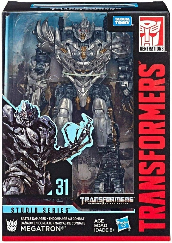 31 Battle Damaged Megatron Voyager Class | Transformers