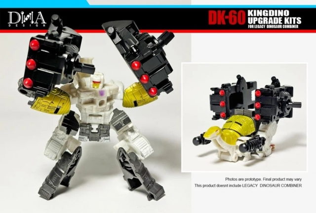 TFレガシー　TL-89　ダイノキング&DNA DK-60アップグレードセット Review! DNA Design DK-60 Upgrade kit for TRANSFORMERS LEGACY