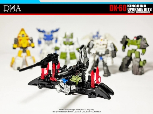 DK-60 Upgrade Kit for Transformers: Legacy United Decepticon