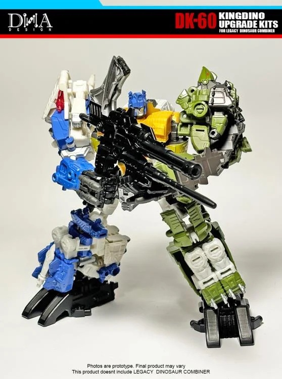 トランスフォーマー　レガシー　ダイノキング+ DNA Design DK-60 DNA Design DK-60 Kingdino Upgrade Kits for Legacy Dinosaur