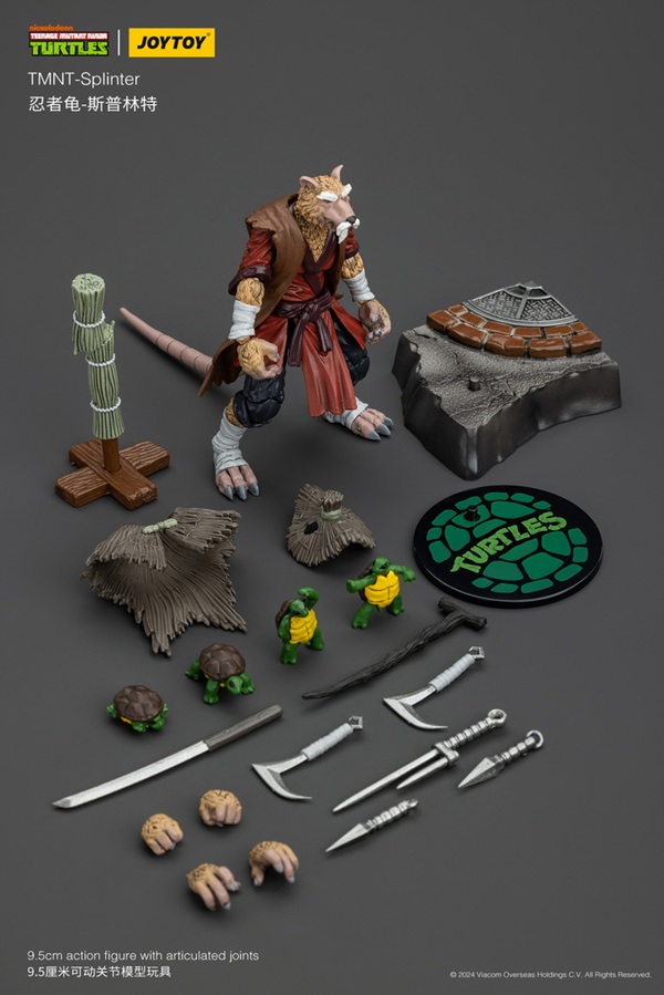 Splinter | JoyToy TMNT Figure | Toygeek