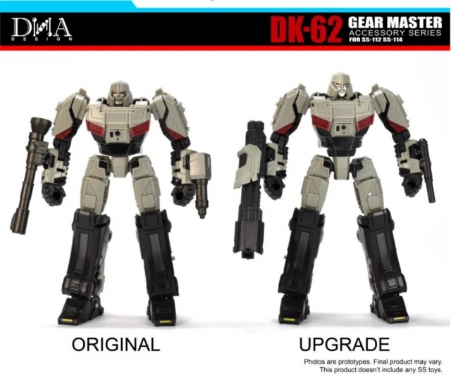 DNA Design DK-62 オプティマス　メガトロン　トランスフォーマー DNA Design DK-62 ONE Optimus Prime & Megatron Gear Master