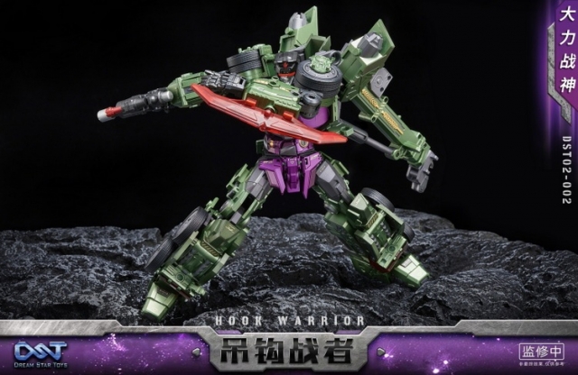 DST02-002 Hook Warrior | Dream Star Toys 3rd Party Combiner