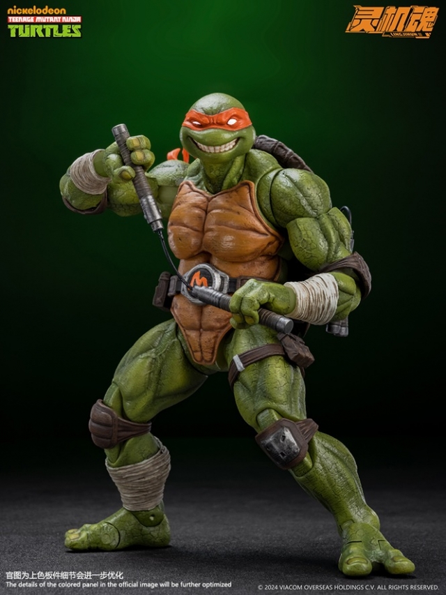 Michelangelo 1/12 Scale | Teenage Mutant Ninja Turtles