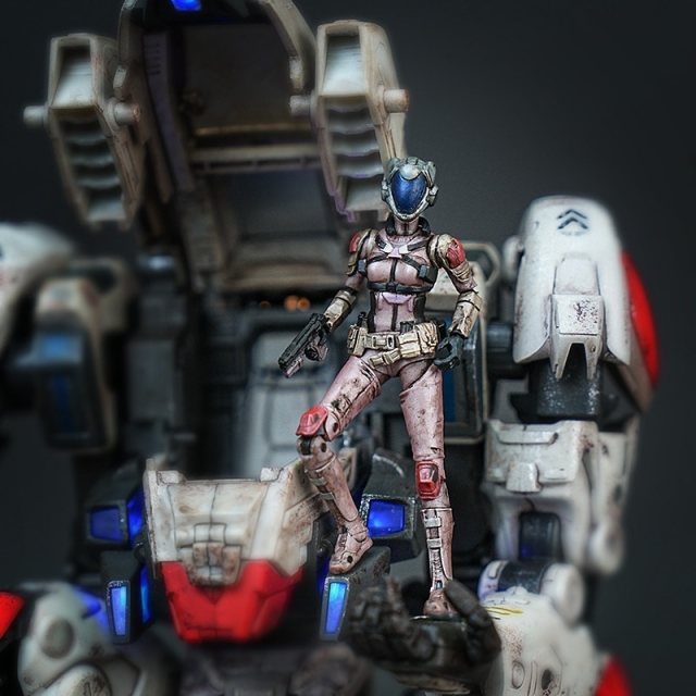 PROTOTYPE&NIGHTSTALKER＆LUNADIVER DX-06 Luna Cyberius | Fresh Retro Mecha Project 3rd Party