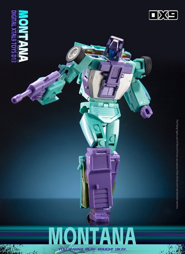 Attila Combiner Set of 5 G2 Color Version | DX9 Toys 3rd