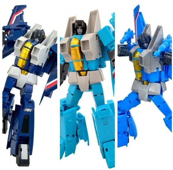 MTRC-04 Sky Guy, MTRC-11 Wing Nut, MTRC-12 Dye Job Set of 3 | MakeToys | Colorverse Series