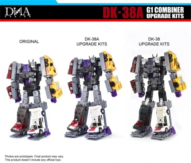 DK-38A Upgrade Kit for Transformers Legacy Motormaster and