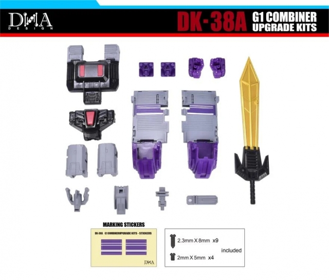 Upgrade Kit For Legacy Motormaster Menasor - Increase Height & Big Gun Filler 3 thumbnail image