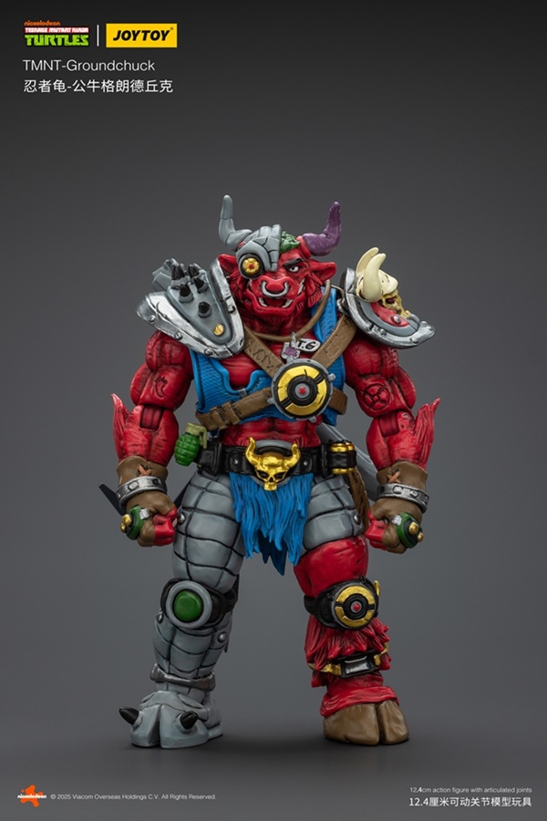 タートルズ　Groundchuck フィギュア Groundchuck | JoyToy TMNT Figure | TFSource