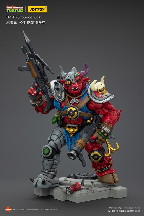 teenage mutant ninja turtles GROUNDCHUCK 2021 Neca bull tmnt