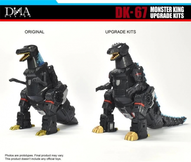 DK-67 for Megatron Type Godzilla Synergenex | DNA Design 3rd