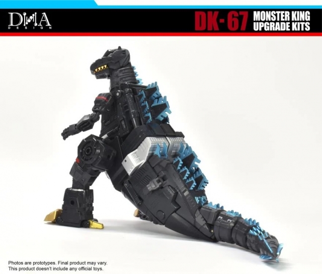 瓦洛 X ThomasKong 10枚セット DMD GEN3 DK-67 for Megatron Type Godzilla Synergenex | DNA Design 3rd