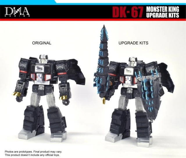 DK-67 for Megatron Type Godzilla Synergenex | DNA Design 3rd