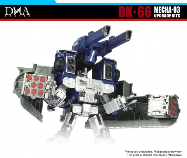 【シドニー・ジェイ・ミード】kronovid LD 3枚組セット DK-66 for Transformers Optimus Prime Type MFS-3 Synergenex