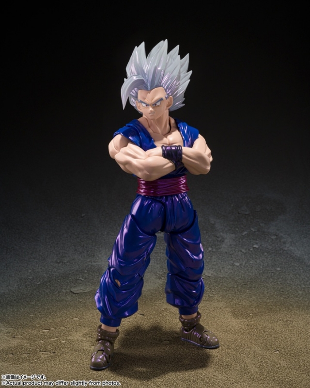 Bandai S.H.Figuarts Dragon Ball Super Son Gohan Beast Action Figure – ABS, PVC, New
