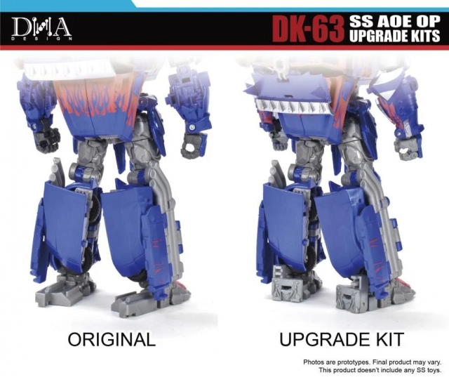 アップグレードキット　DNA DK-36 メナゾール　トランスフォーマー DK-36 Upgrade Kit