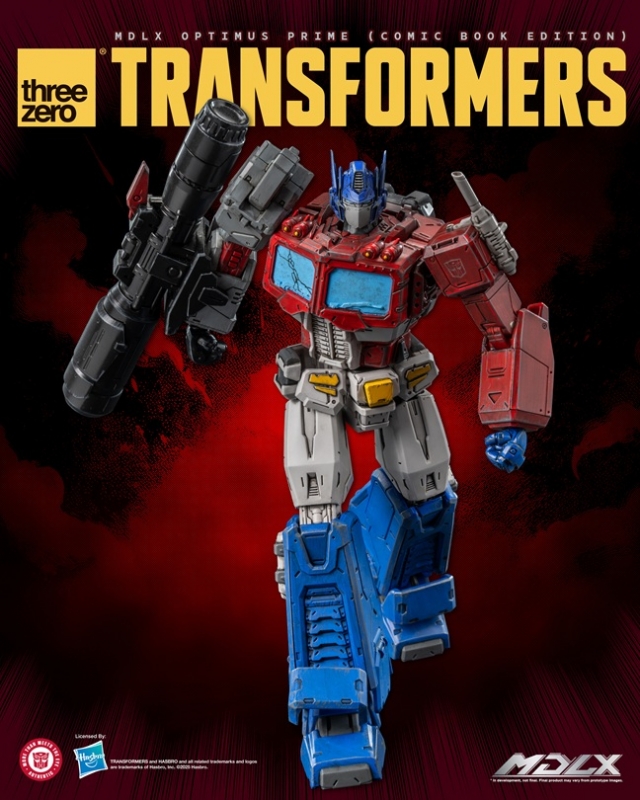 Transformers prime トランスフォーマープライム  洋書 Optimus Prime (Comic Book Edition) MDLX Scale Collectible Figure