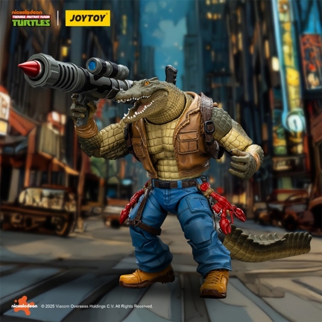 1/6 scale figure B3 genuine leather本革未使用 Leatherhead 1/18 Scale | Teenage Mutant Ninja Turtles | Joy Toy