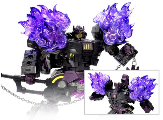 DK-7FX Flame Effect Expansion Upgrade Kit for Transformers: Age of the Primes The Thirteen Megatronus The Fallen Leader Class | DNA Design
