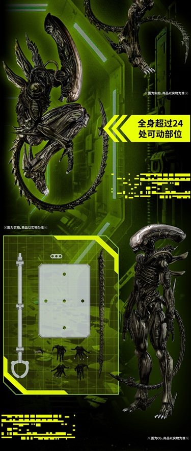 Xenomorph 1/12 Scale | Alien | 52Toys FigLite