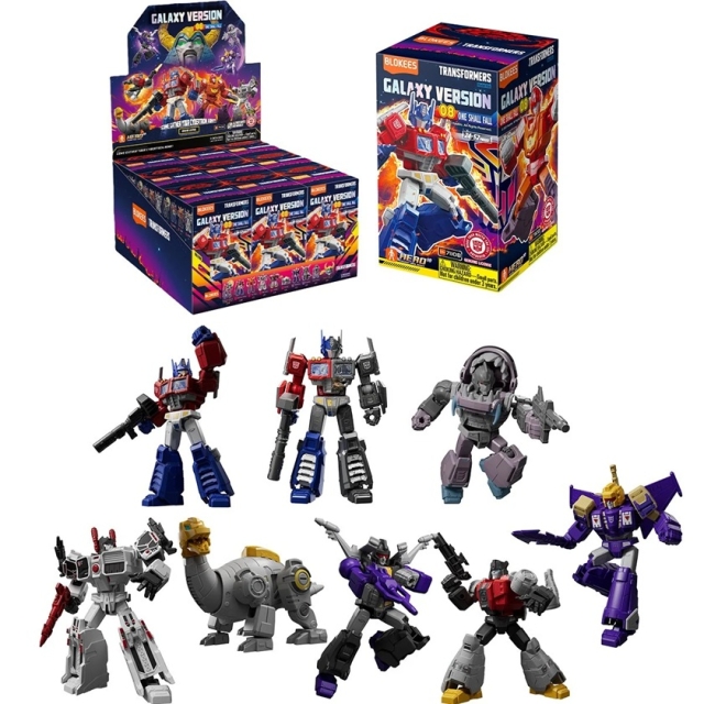 Galaxy Version Vol. 8 Box of 9 Blind Box Model Kits | Transformers