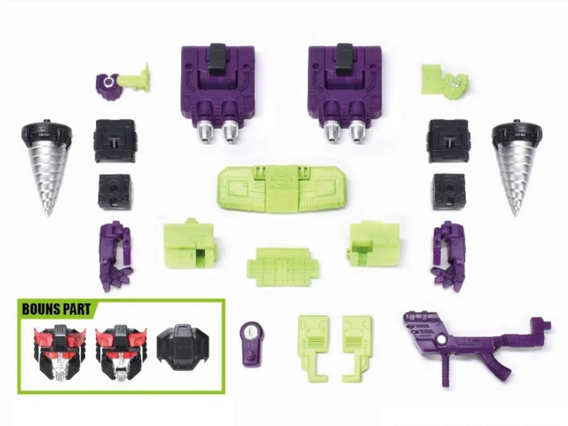 DK-73 Upgrade Kit for Transformers Studio Series 86 Devastator | DNA Design
