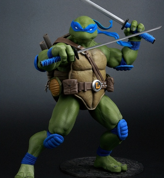 BIGF-001 Leonardo 40th Anniversary Edition 1/6 Scale | Teenage Mutant Ninja Turtles | BigFToys