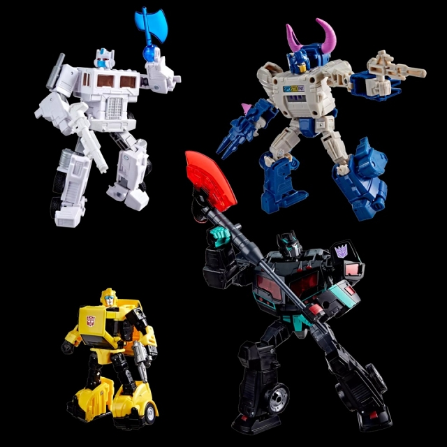 Autobots vs Decepticons Set of 4 | Transformers: Age of the Primes | Hasbro, Takara Tomy