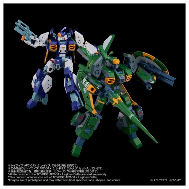 AFC-01X Legioss Delta T-Spark Toyrise | Genesis Climber Mospeada