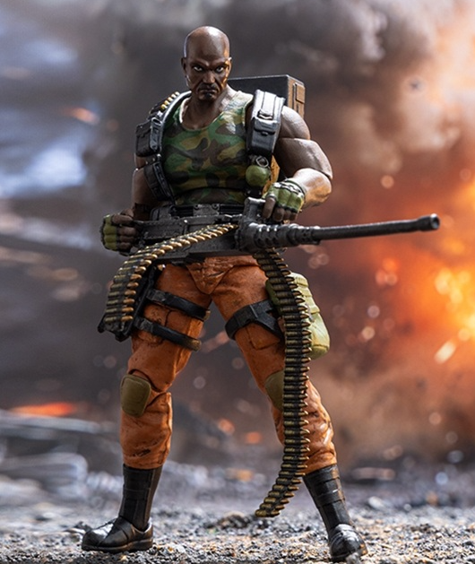 Roadblock 1/18 Scale Exquisite Mini | G.I. Joe | Hiya Toys