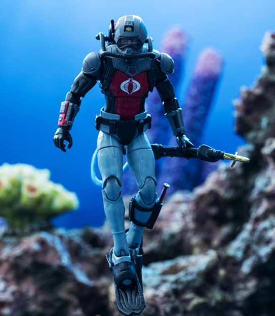 Cobra Eel 1/18 Scale Exquisite Mini | G.I. Joe | Hiya Toys